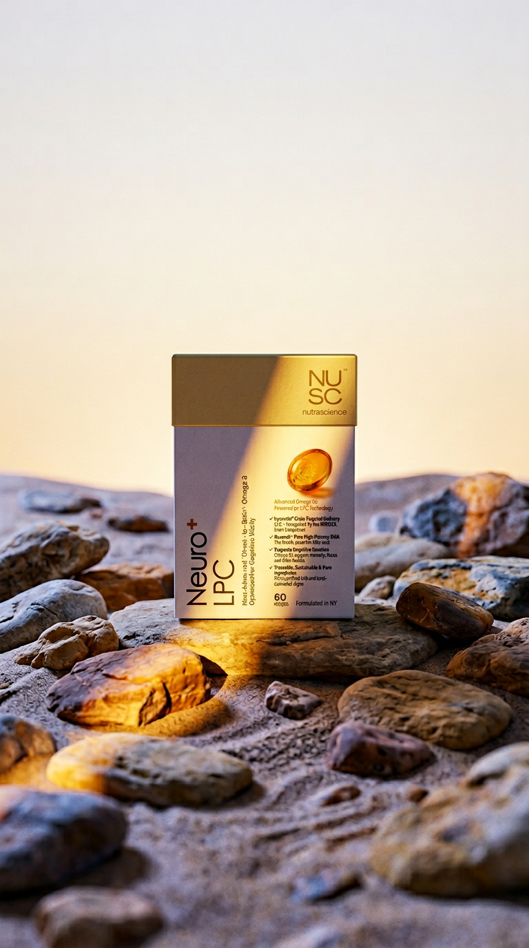 AI product shot of Neuro+ LPC Targeted DHA Delivery System™