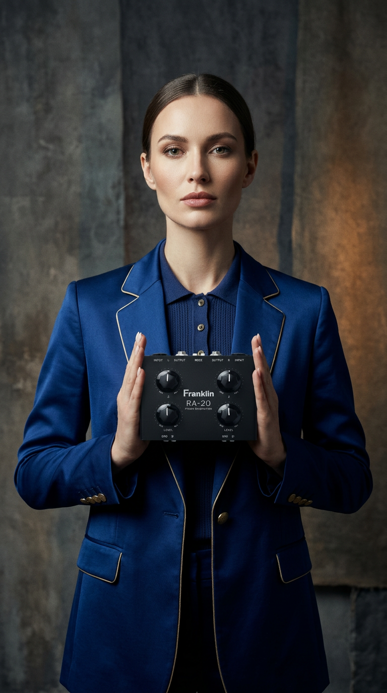 AI product shot of RA-20 Stereo Re-Amplifier