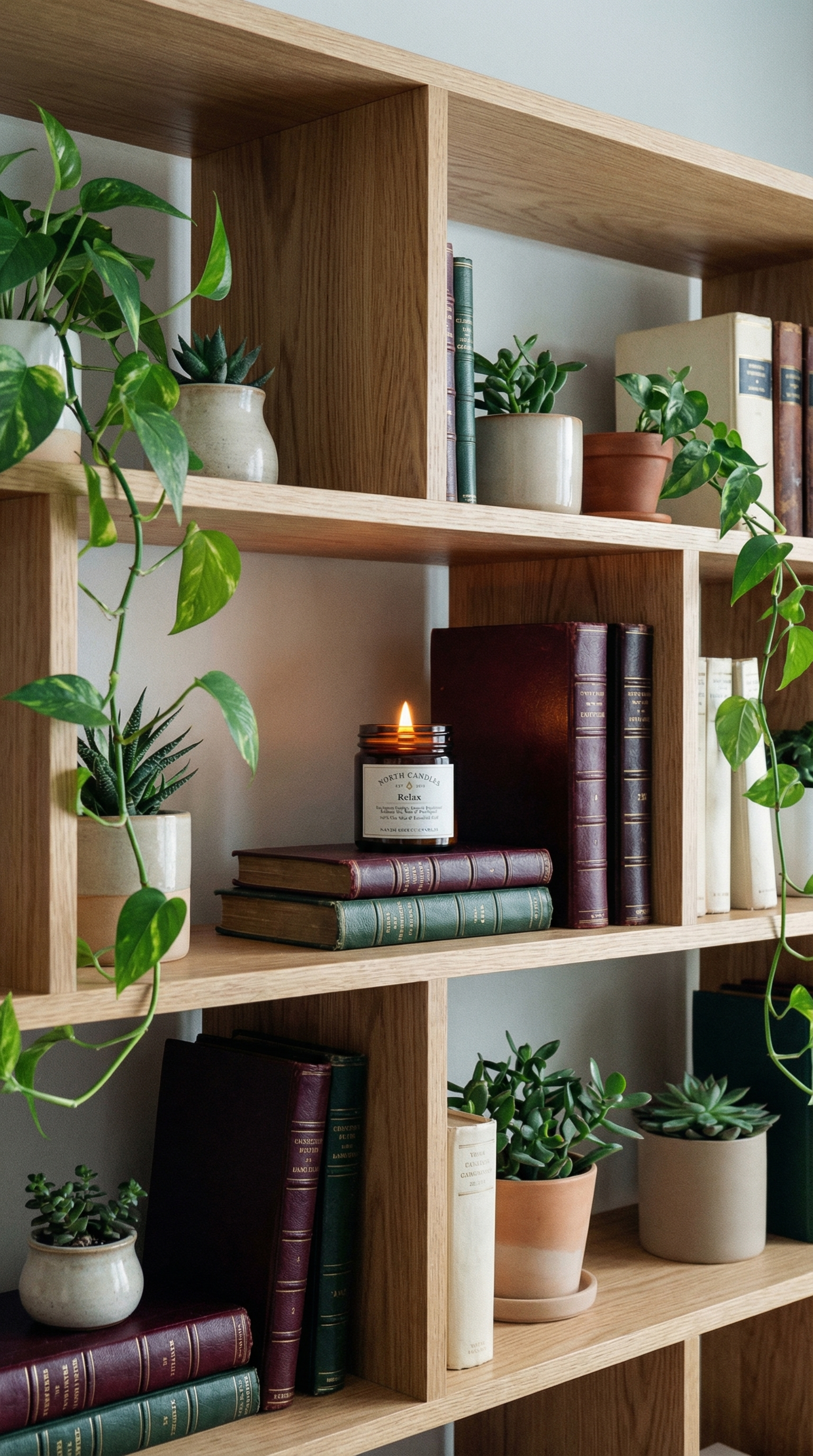 AI product shot of Wood Wick & Essential Oil Scented Candle (Choose from 7 Original Blends)