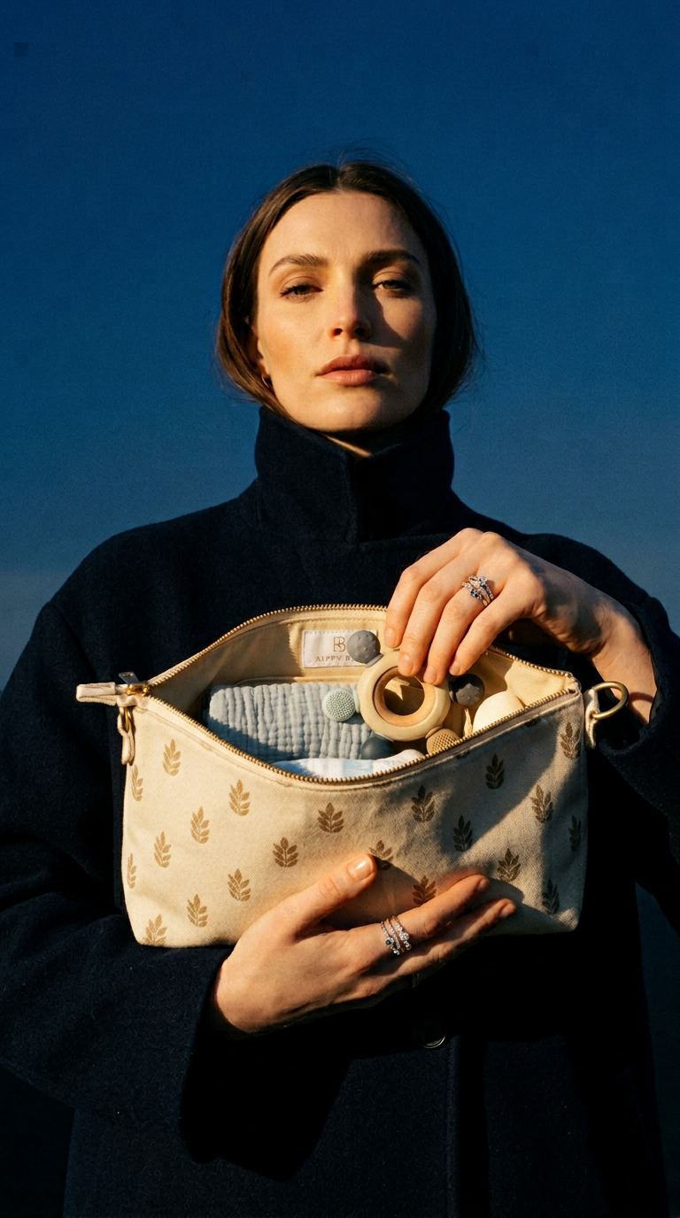 AI product shot of The Carryall (Signature Blockprint)