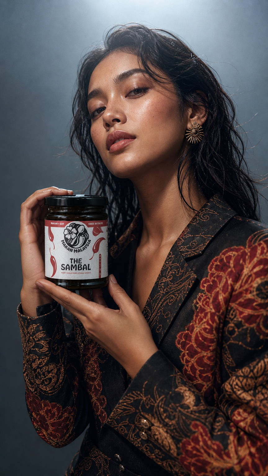 AI product shot of The Sambal