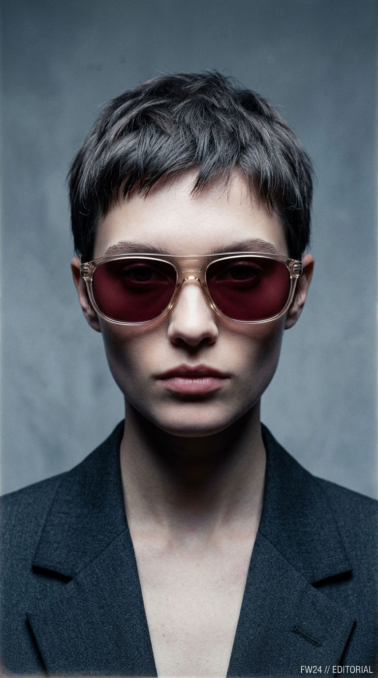 AI product shot of GÖKOTTA Champagne - Unisex Sunglasses