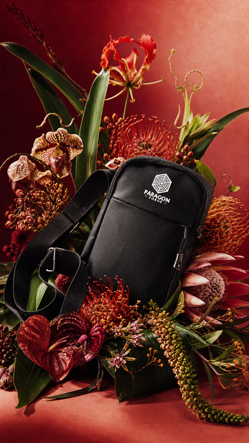 AI product shot of The Gauntlet | TCG Essential Sling