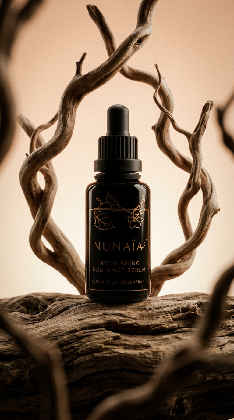 AI product shot of Nourishing Radiance Serum
