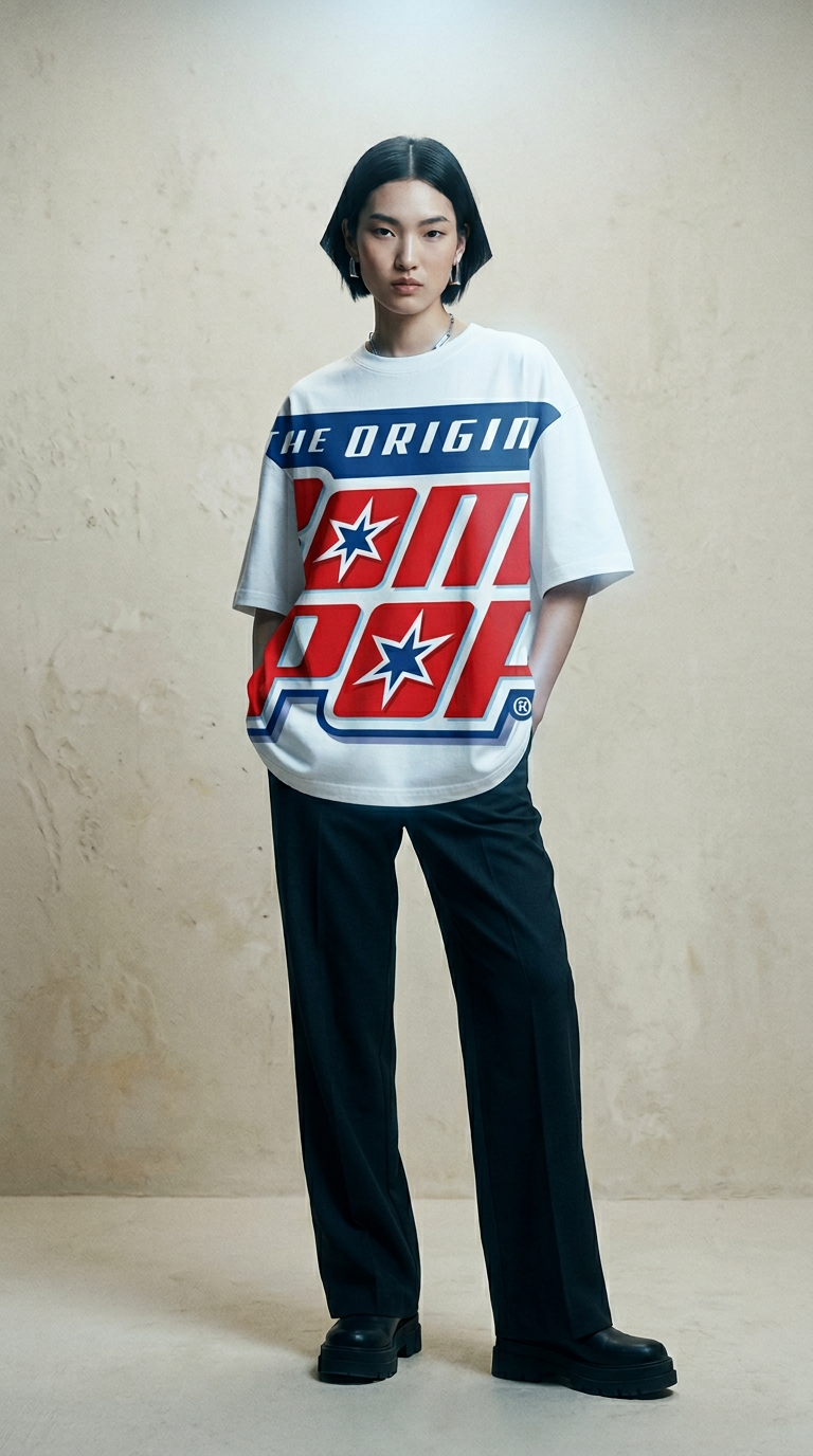 AI product shot of Bomb Pop Logo PNG Vector