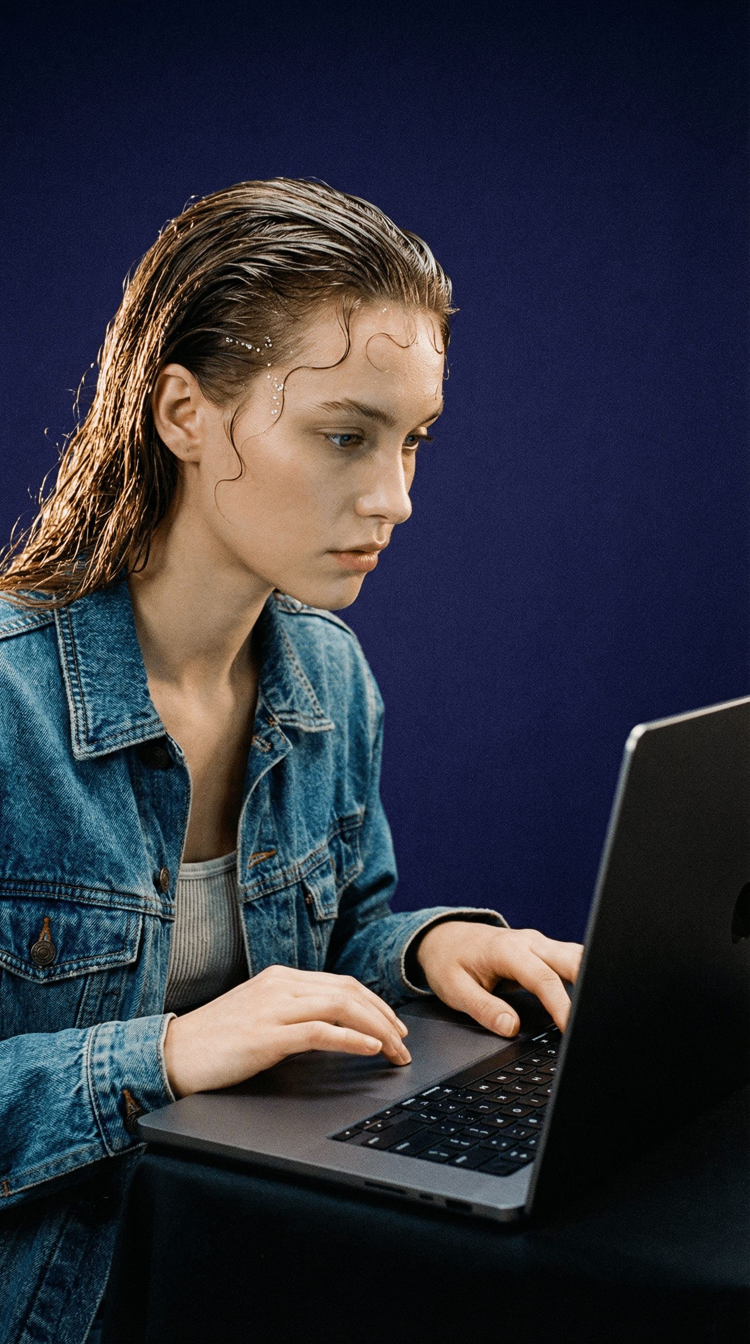 AI product shot of MacBook Pro 16