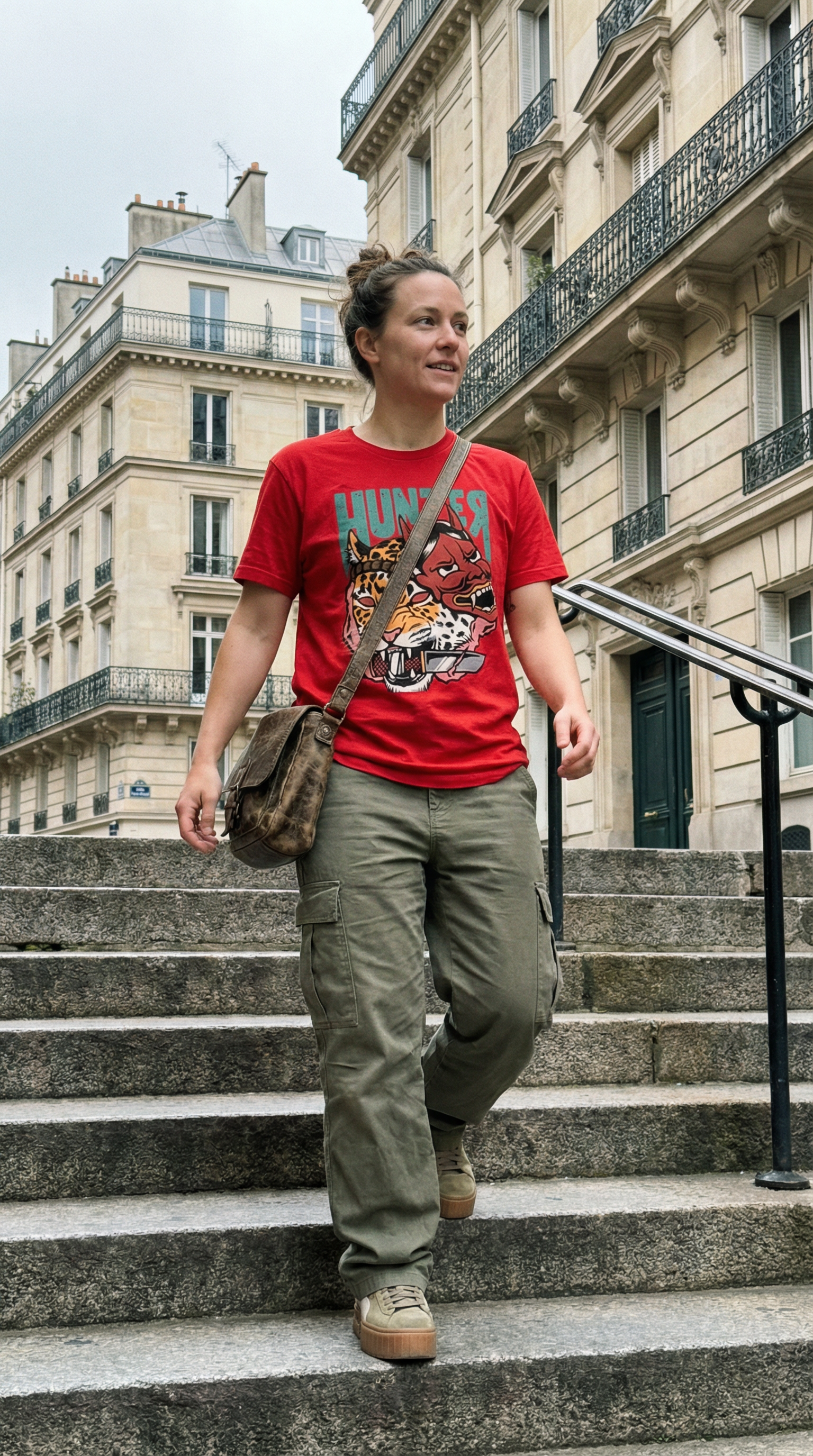 AI product shot of Hunter T-Shirt