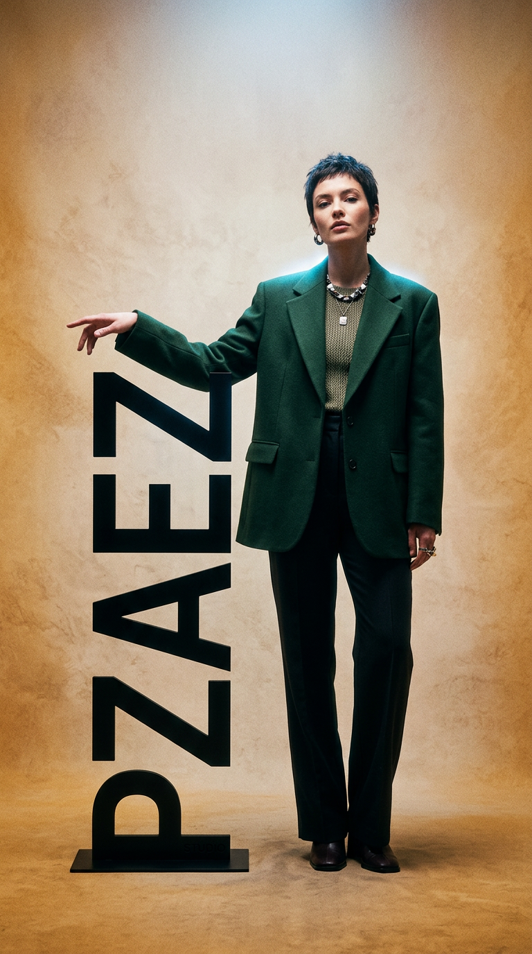 AI product shot of PZAEZ STUDIO