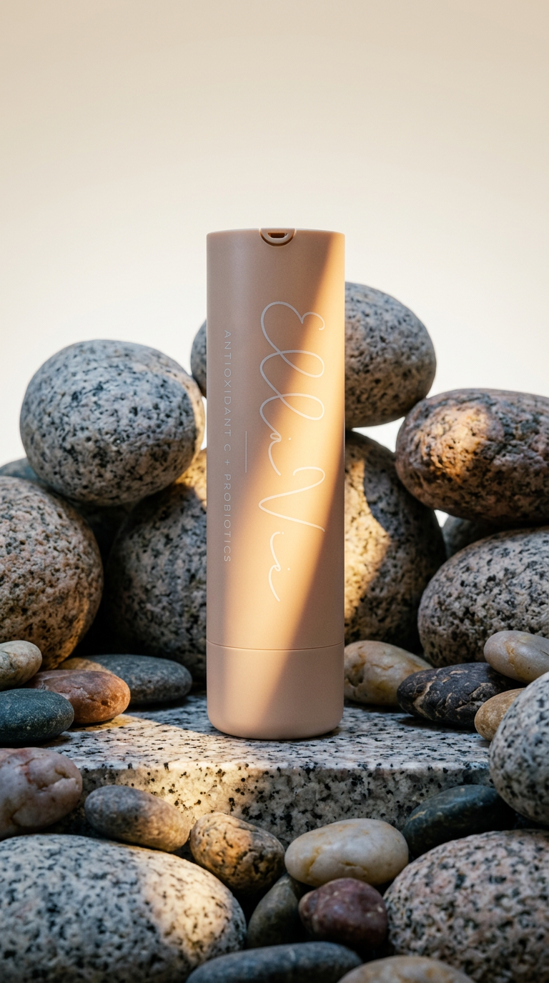 AI product shot of Ellà Viè Antioxidant C + Probiotics 50ml
