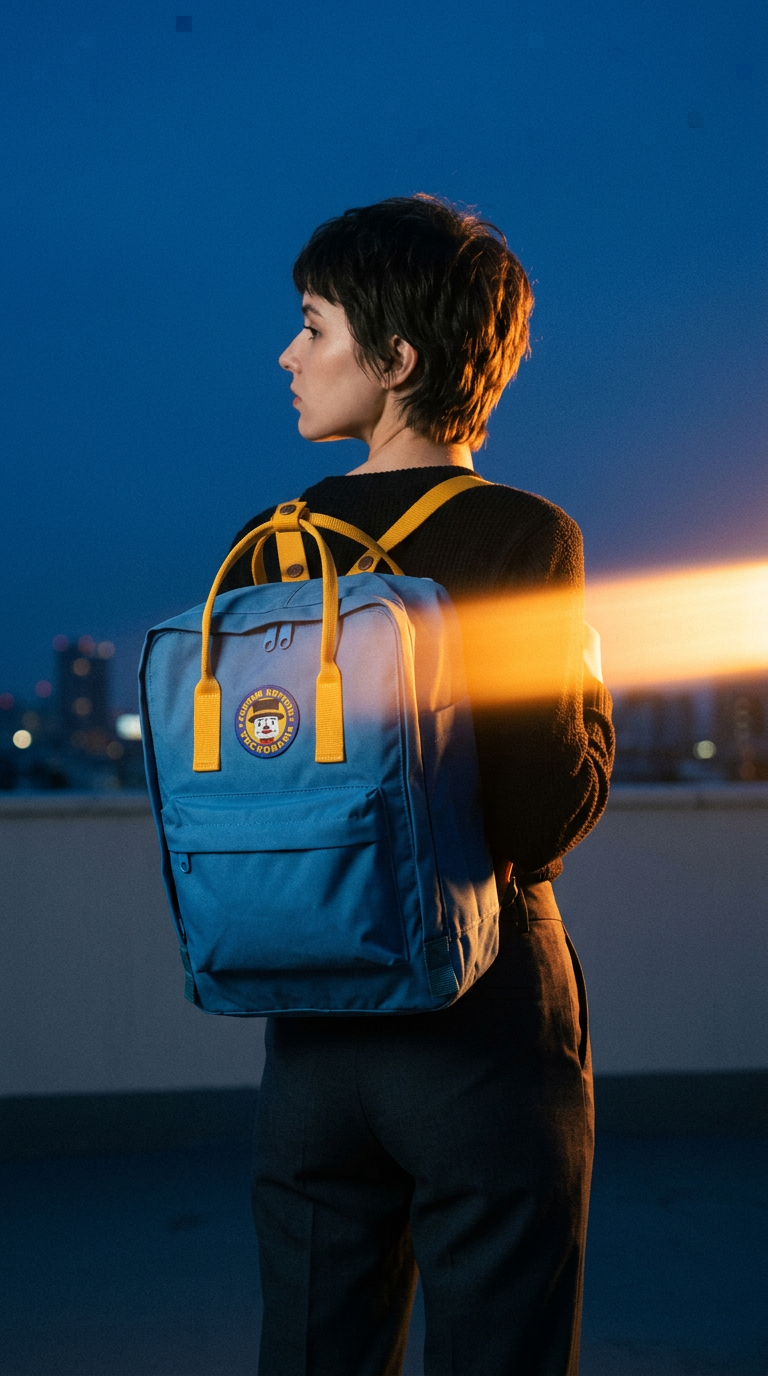 AI product shot of Fun Fair Backpack