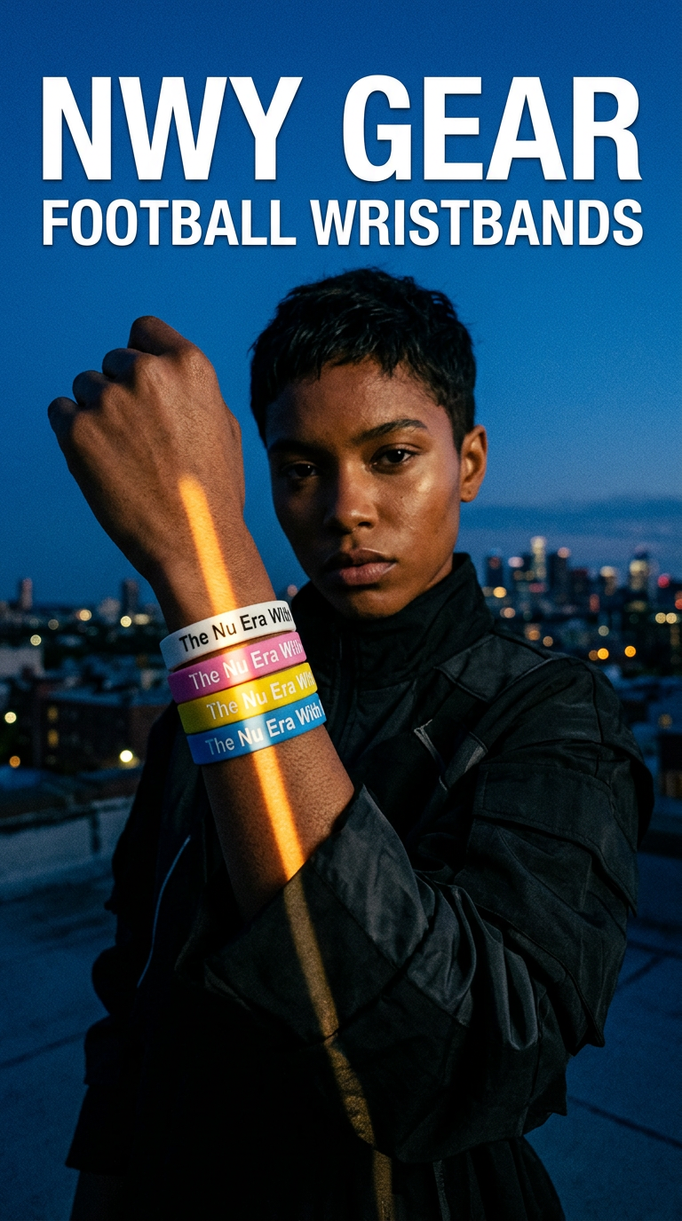 AI product shot of Wristbands