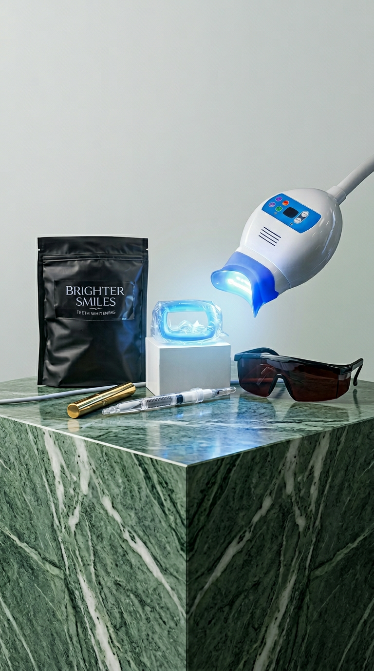 AI product shot of Advanced Home Whitening System