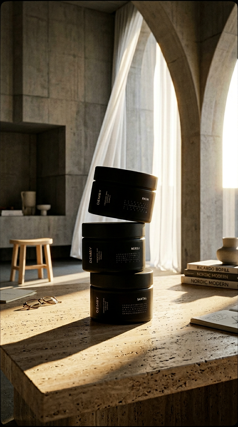 AI product shot of TRAVEL TINS