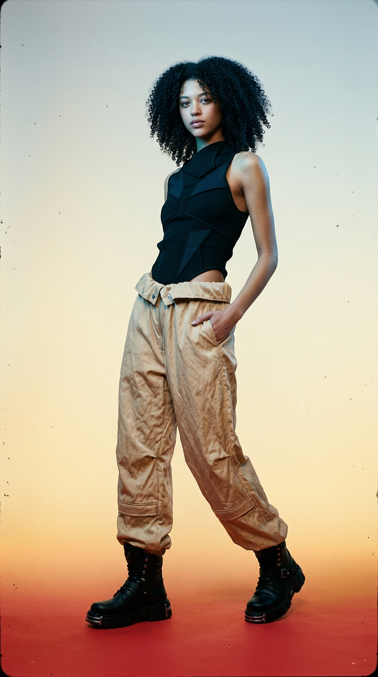 AI product shot of Cloud Nine trousers