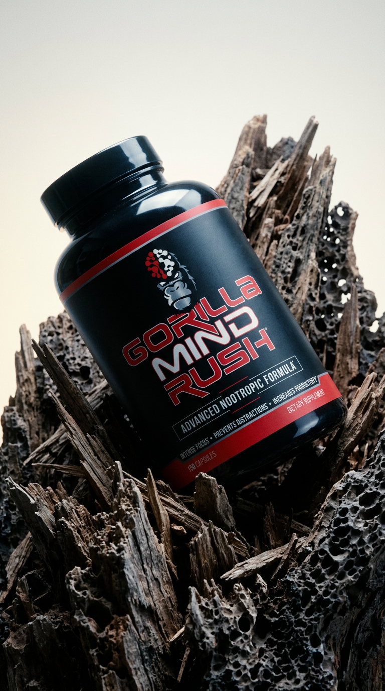 AI product shot of Gorilla Mind Rush