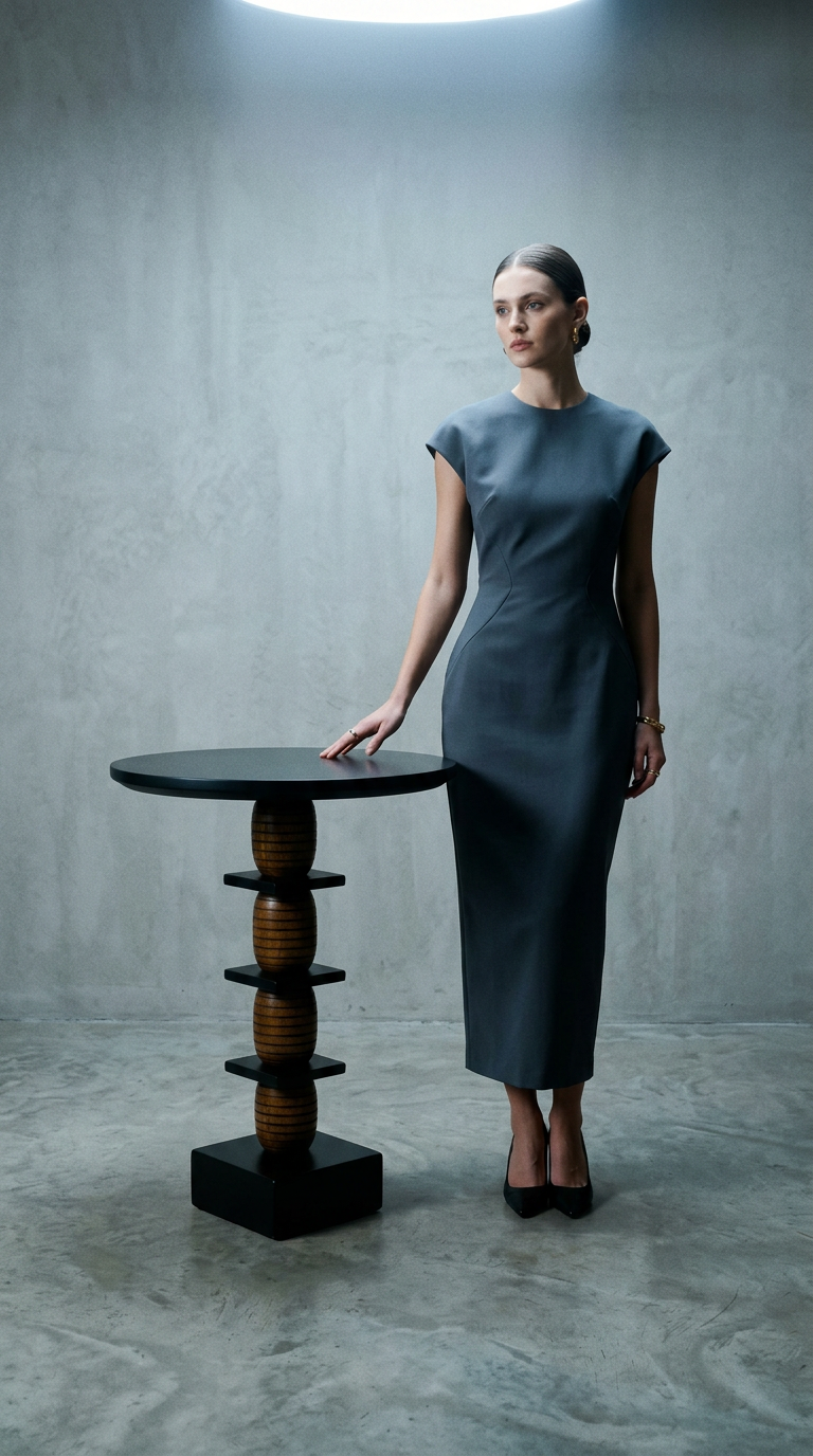 AI product shot of Maala End Table