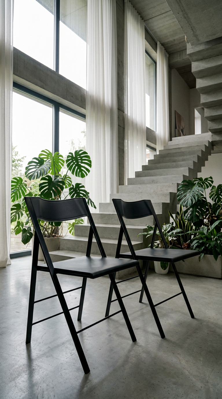 AI product shot of 10 SKINNYZ Chairs