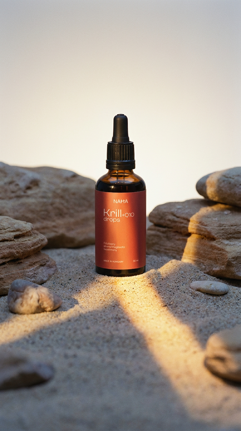 AI product shot of Krill Drops