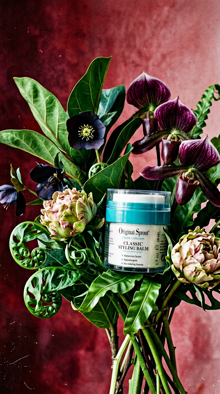 AI product shot of Original Sprout Classic Styling Balm