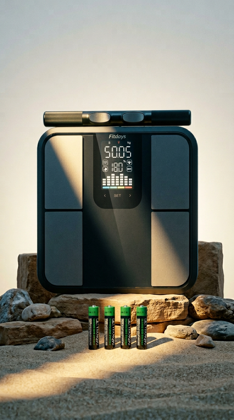 AI product shot of For Welland Smart Body Scale LED Display Black Body Fat Scale for Weight and BMI Measurement Recommended for Max 180kg