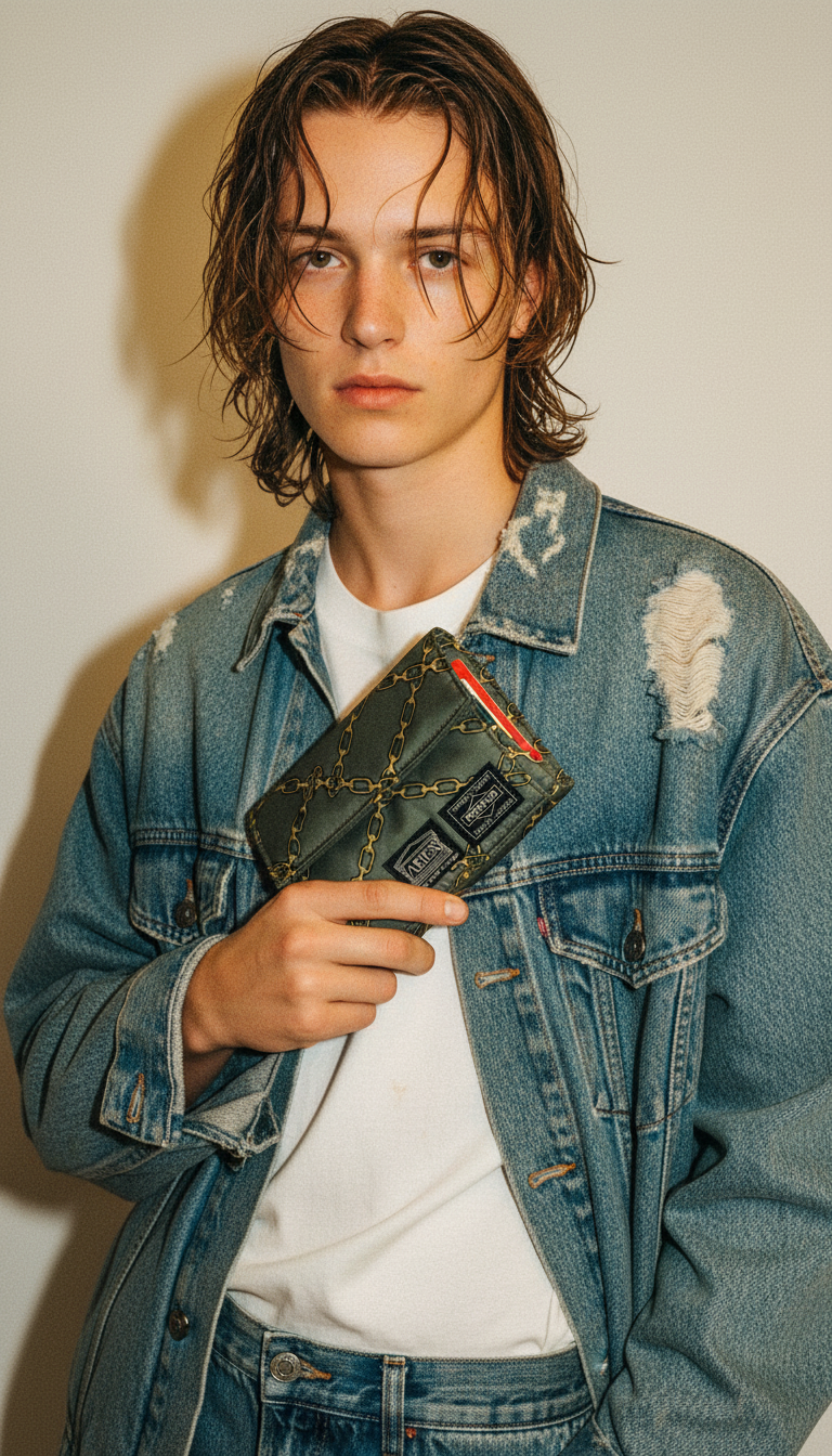 AI product shot of Porter Wallet