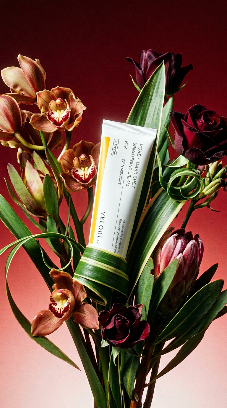AI product shot of PORE & DARK SPOT BRIGHTENING CREAM