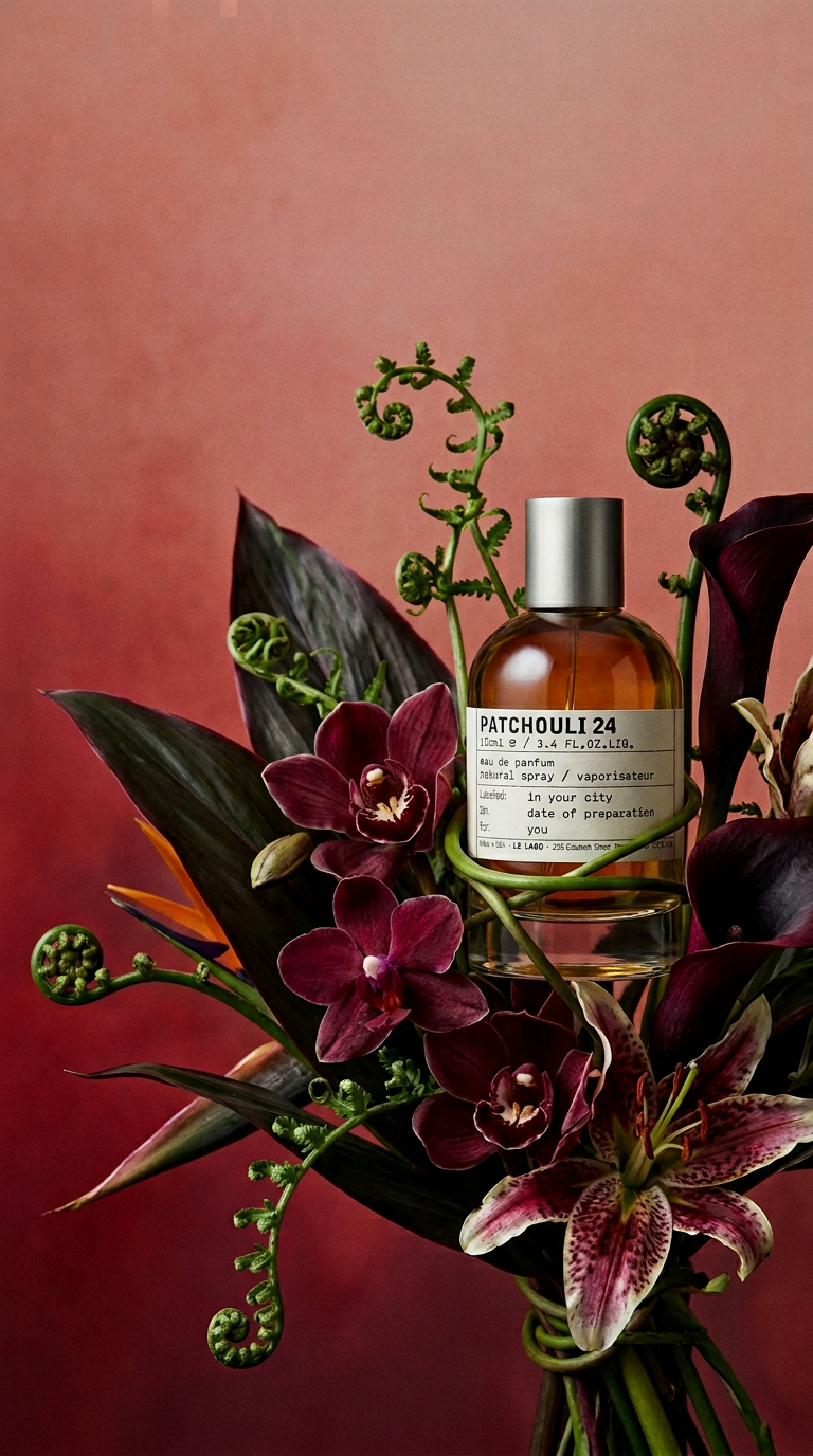 AI product shot of PATCHOULI 24