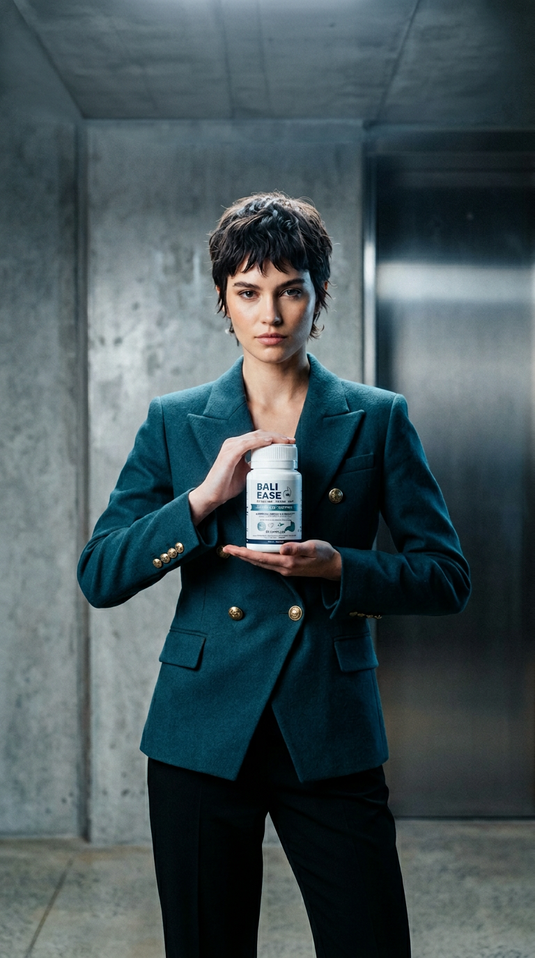 AI product shot of Bali Ease Probiotic