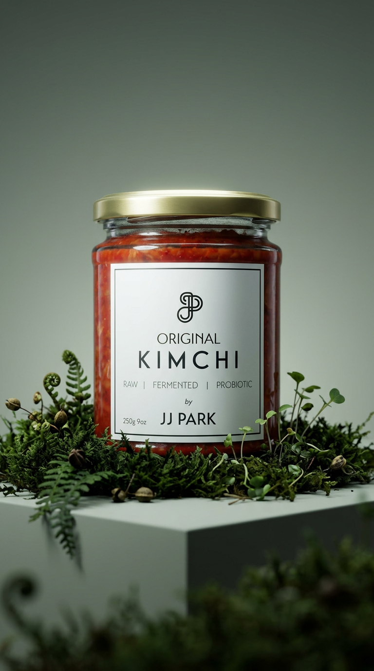AI product shot of Original Kimchi