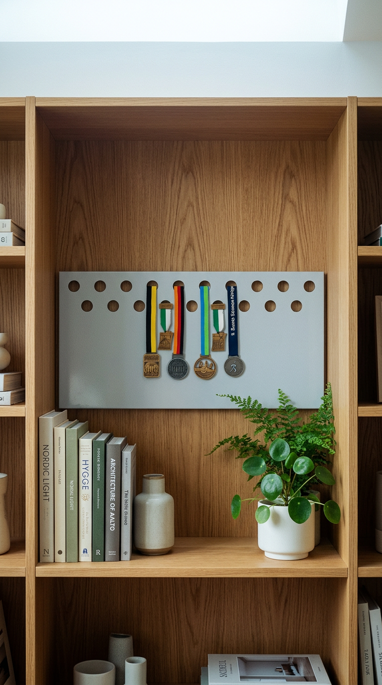 AI product shot of THE STAGE 38 Medaillenhalter