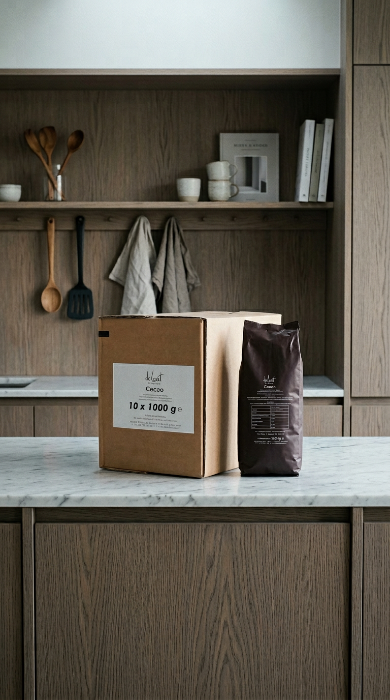 AI product shot of Cacao De Laat Coffee (10 x 1kg)