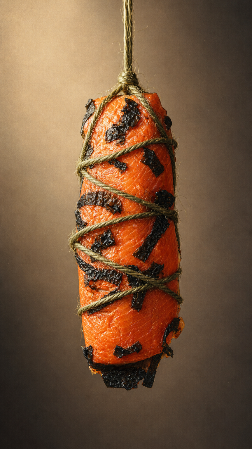 AI product shot of Wild Sockeye Salmon Fillet
