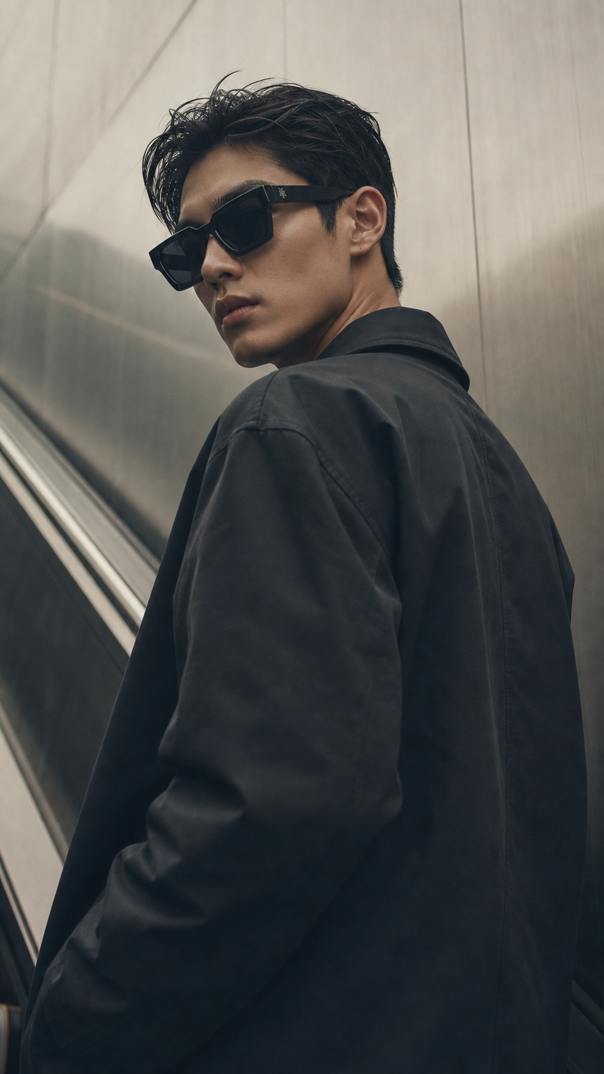 AI product shot of Sharp vision sunglasses
