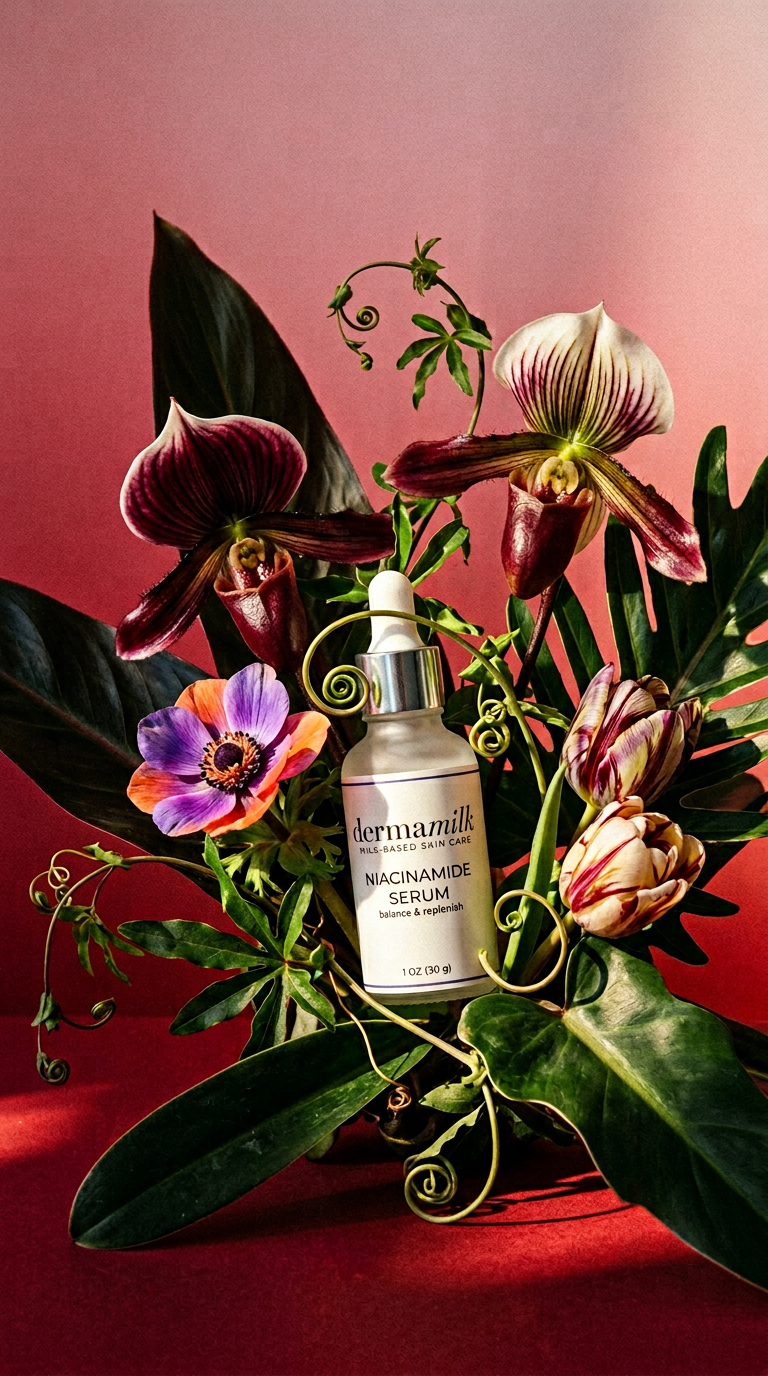 AI product shot of Smoothing Serum