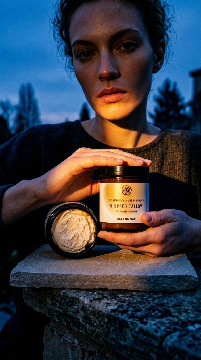 AI product shot of Whipped Tallow
