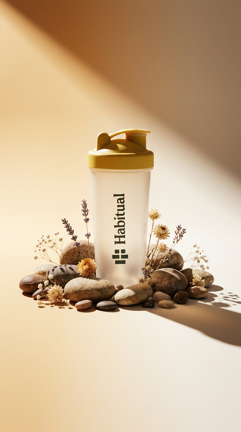 AI product shot of 7-day reset + free shaker