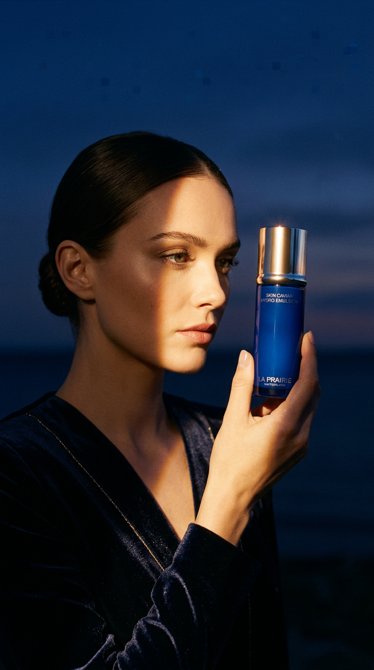 AI product shot of Skin Caviar Hydro Emulsion