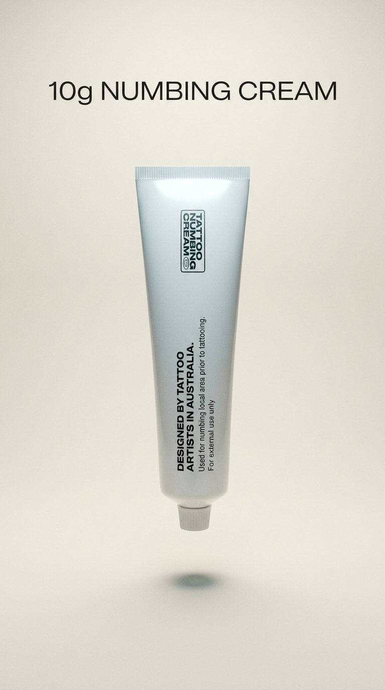 AI product shot of Signature Tattoo Numbing Cream