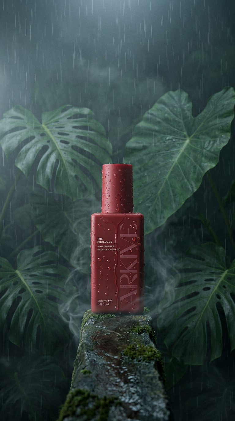 AI product shot of The Prologue Hair Primer