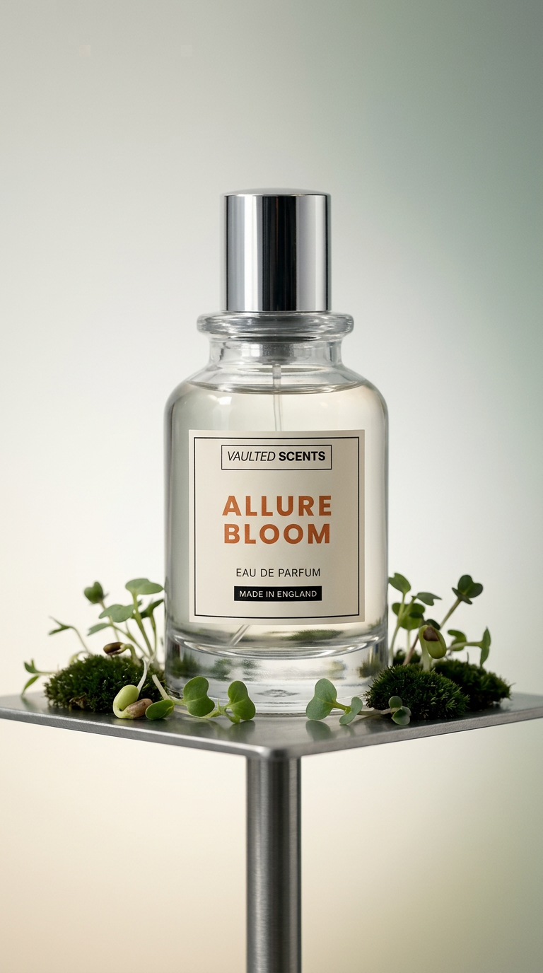 AI product shot of Allure Bloom - Inspired of I Want Choo