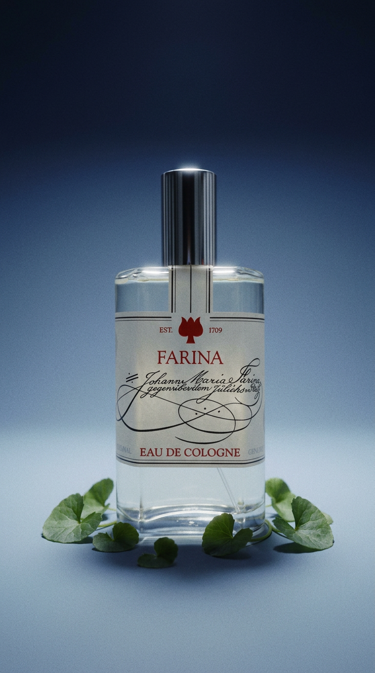 AI product shot of Original Eau de Cologne