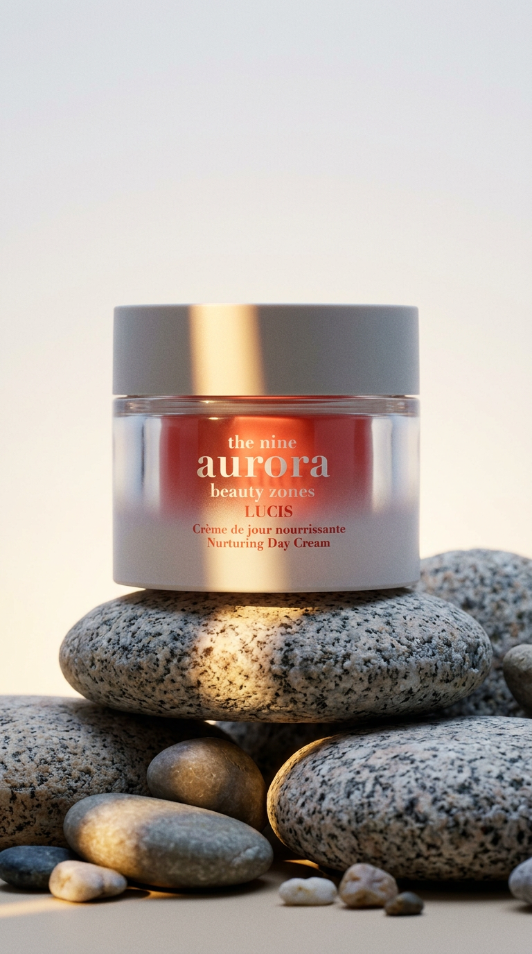 AI product shot of Lucis Nurturing Day Cream