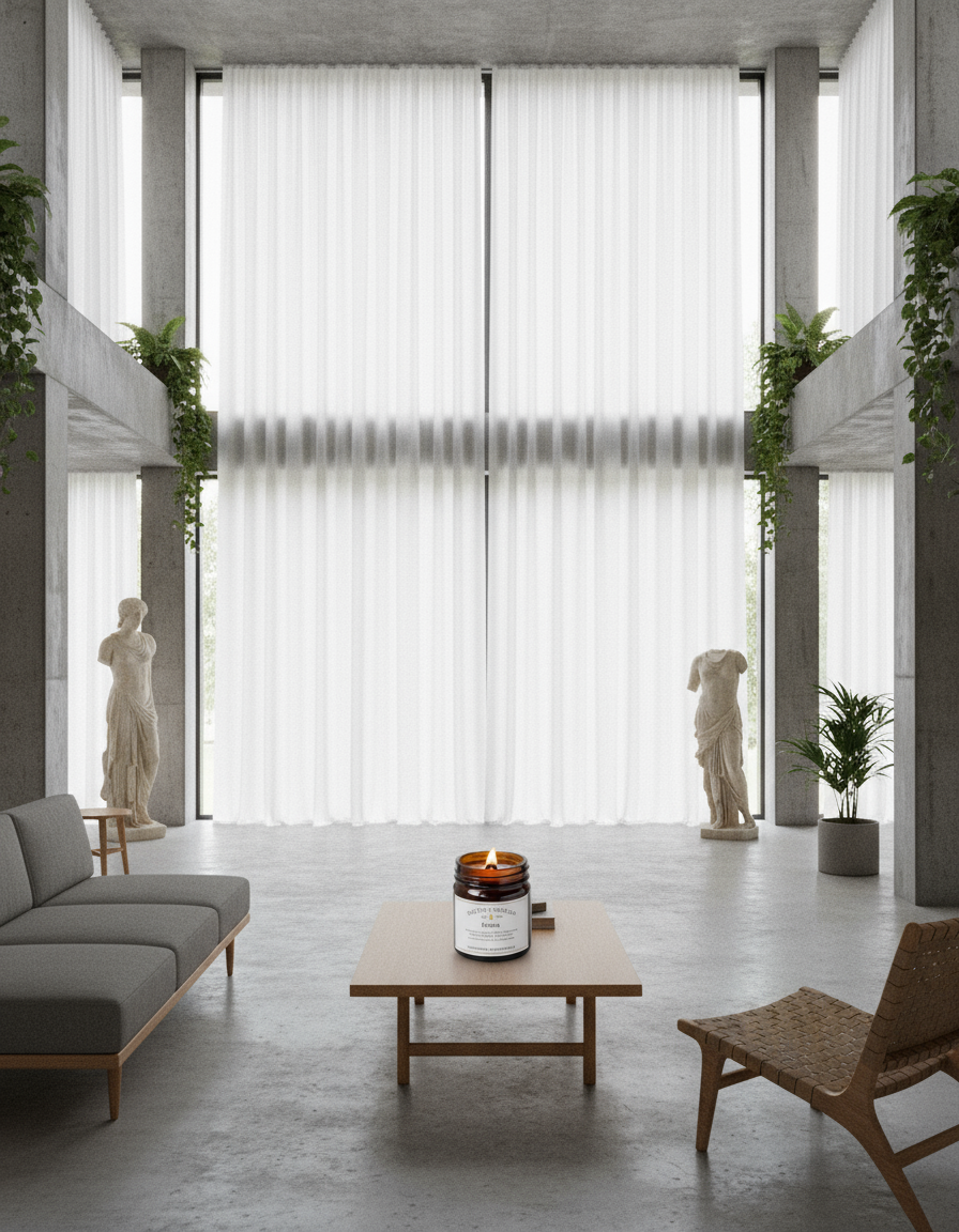 AI product shot of Wood Wick & Essential Oil Scented Candle (Choose from 7 Original Blends)