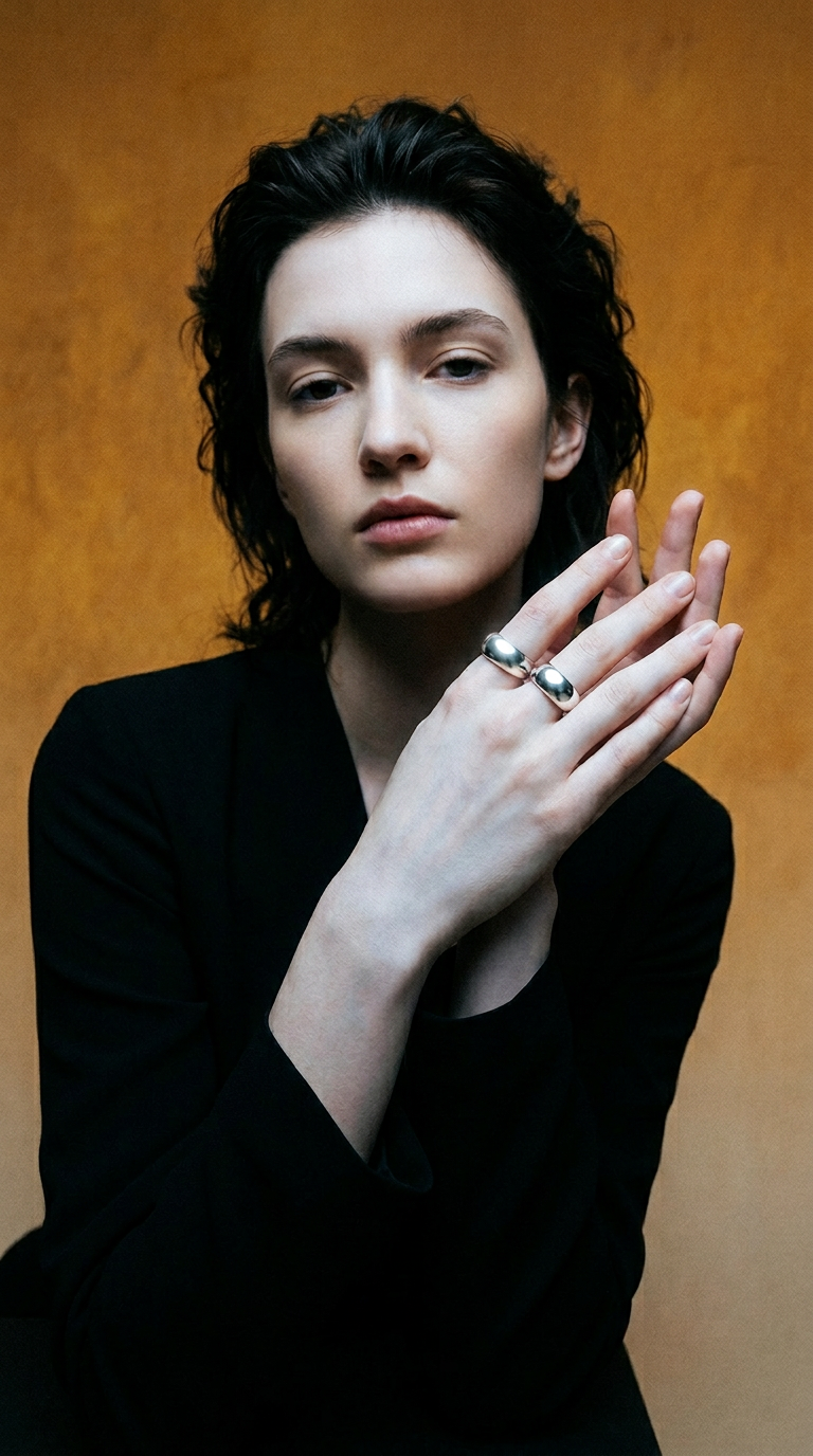 AI product shot of Dome Ring