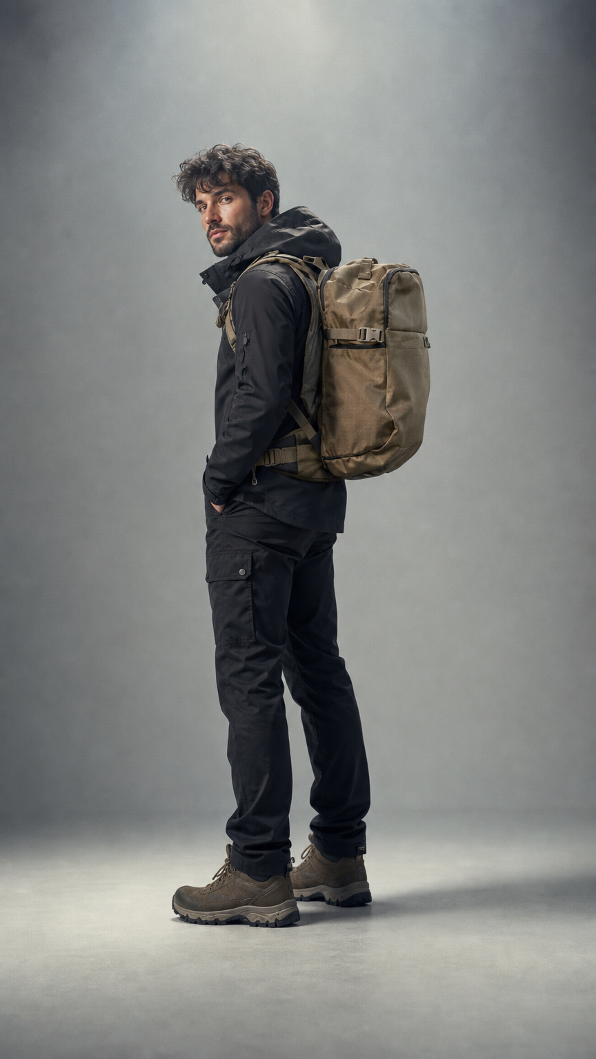 AI product shot of Montdo Apex Backpack