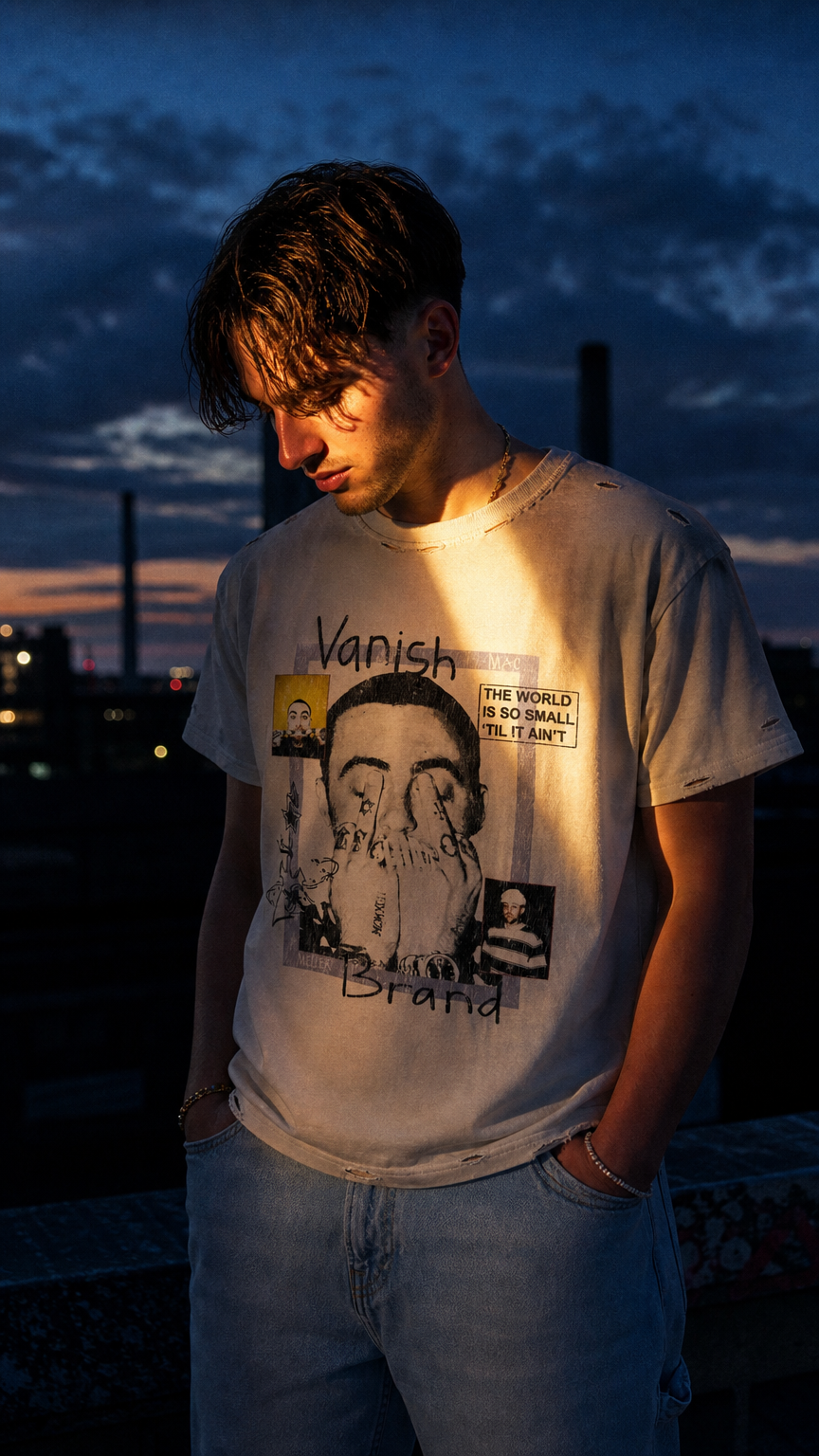 AI product shot of Mac Tee