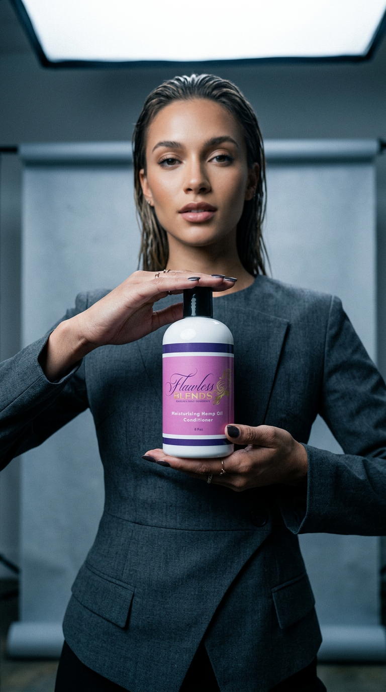 AI product shot of Flawless Moisture Conditioner