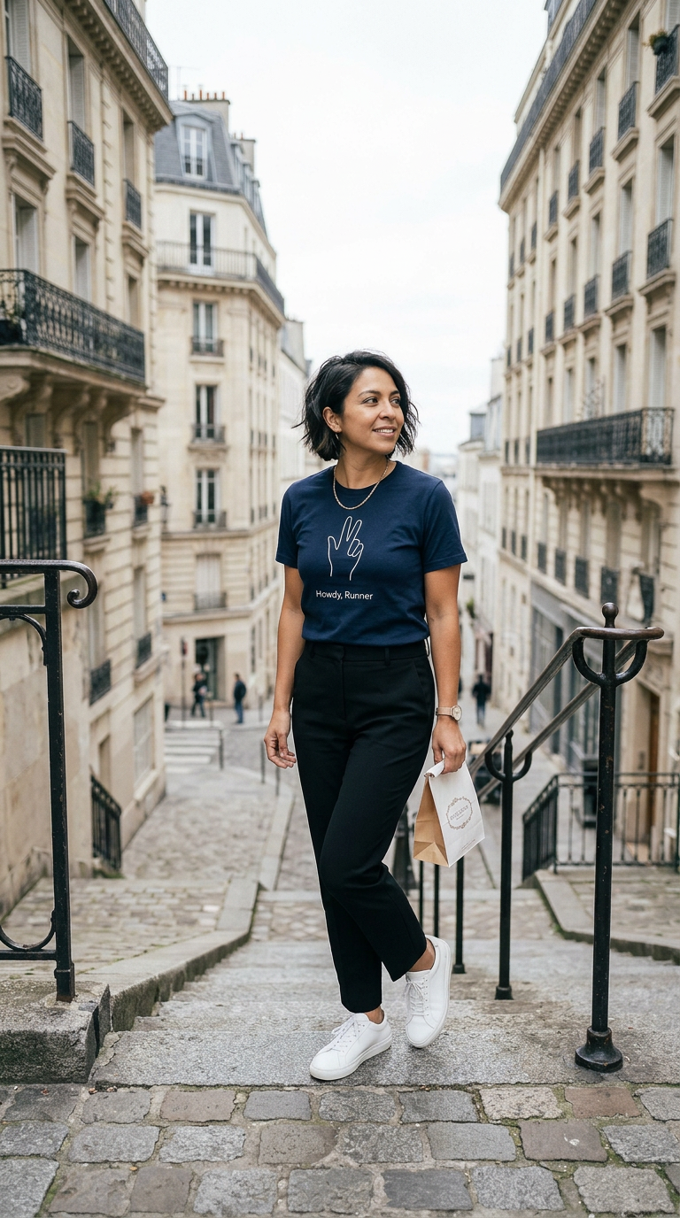 AI product shot of The Wave Tee