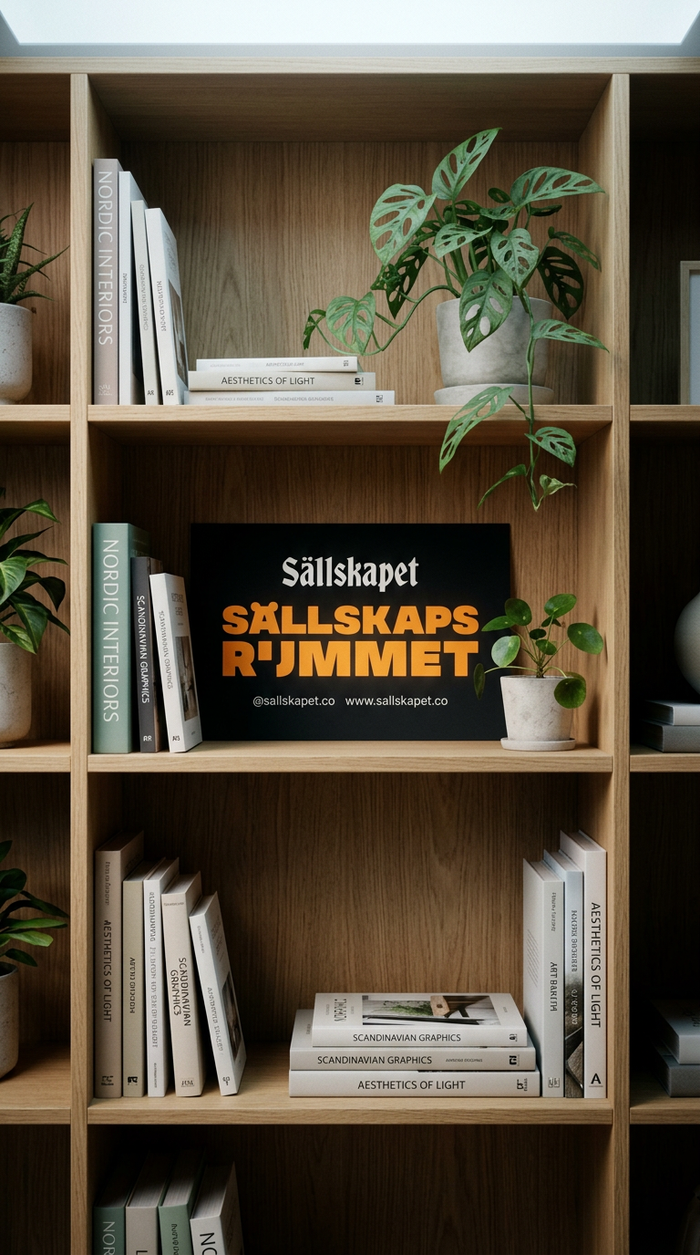 AI product shot of Sällskapet - Biljetter