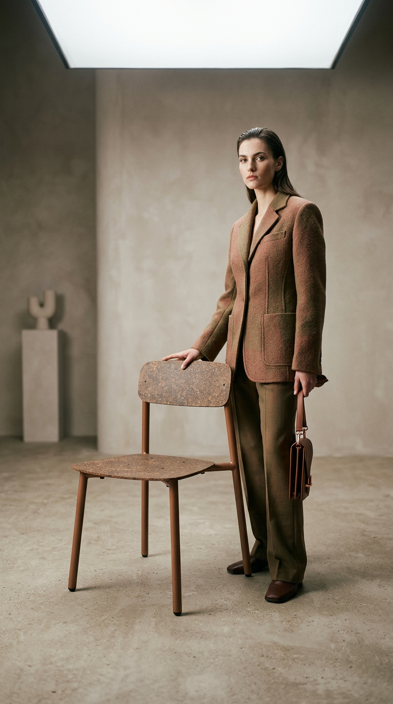 AI product shot of La chaise Ella